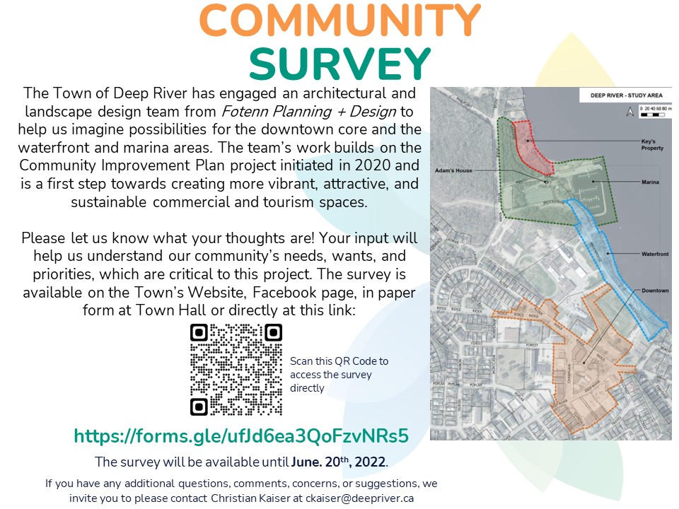 Downtown Streetscape & Waterfront Design Survey- 2022 - The Town of ...