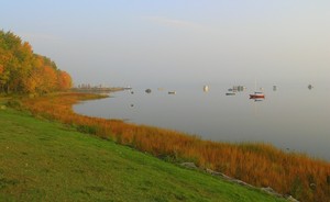 <b>Boats on the Waterfront in the fall care of Andree LeClair</b>