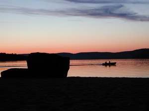 <b>Pine Point at Sunset care of Andree LeClair</b>