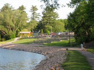 <b>Deep River's waterfront path. Submitted by Kim Knight.</b>