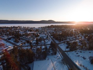 <b>Aerial photo of Deep River from the highway care of Vicki Inch.</b>