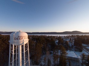 <b>Aerial photo of Deep River from the highway care of Vicki Inch.</b>